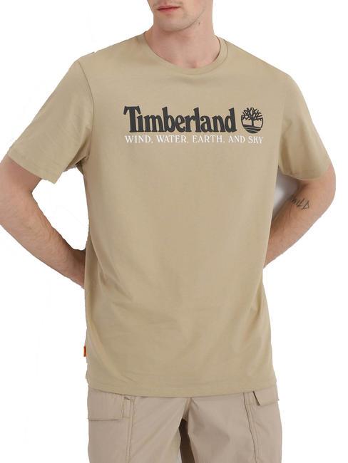 TIMBERLAND WWES T-shirt en cotton poivre citron - T-shirt
