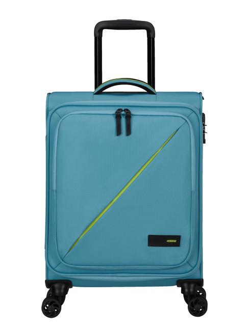 AMERICAN TOURISTER TAKE2CABIN Chariot à bagages à main bleu brise - Valises cabine