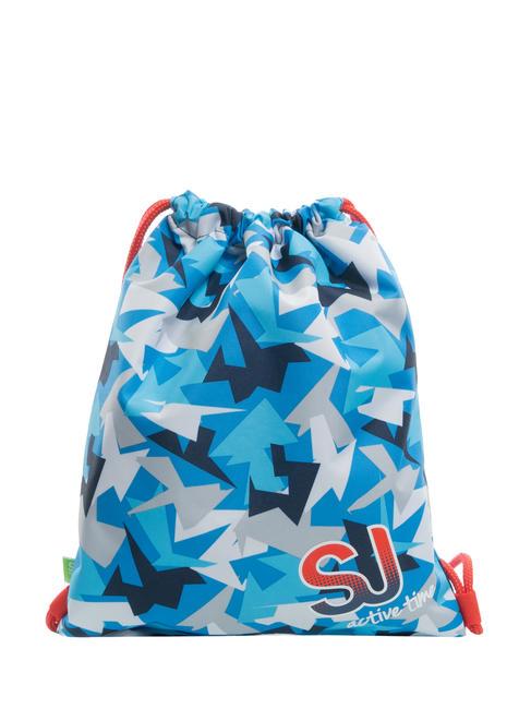 SJGANG ACTIVE TIME Cartable Impression bleu - Sacs à dos pour l'École & les Loisirs