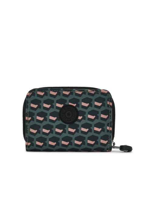 Portefeuille/porte-monnaie KIPLING 'Compagon' En Toile Vintage Rose - Occasion