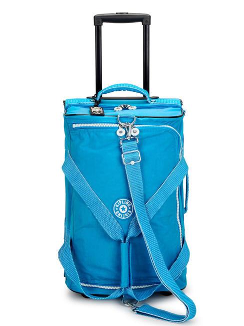 KIPLING TEAGAN S Sac de bagage à main Trolley bleu impatient - Valises cabine