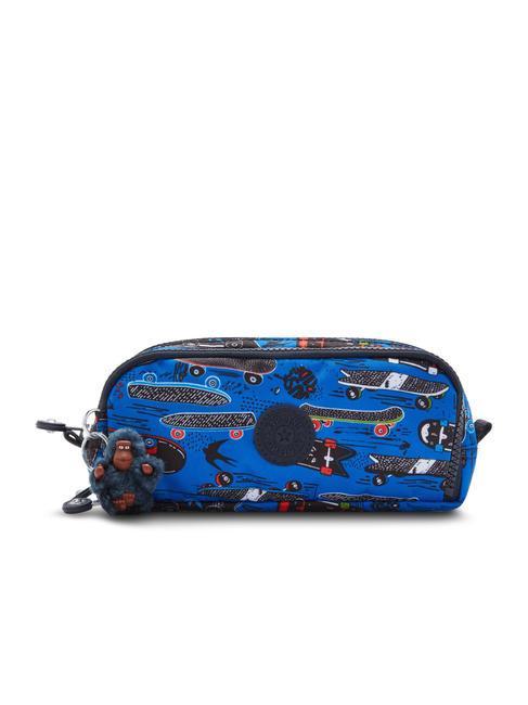 KIPLING GITROY Étui avec fermeture éclair nouveau petit imprimé scate - Étuis et Accessoires