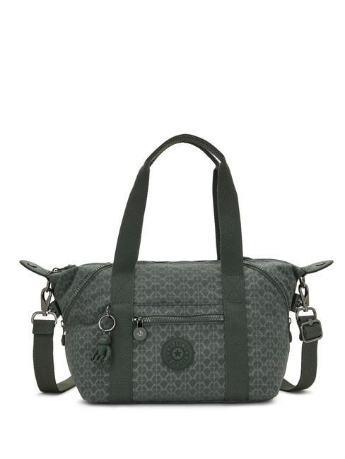 KIPLING ART MINI Sac à main / bandoulière signe vert en relief - Sacs pour Femme