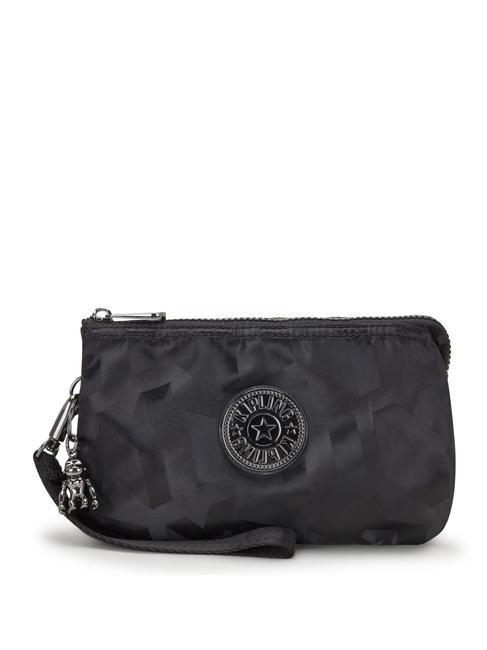 KIPLING CREATIVITY XL Pochette avec manchette jacquard 3D noir - Sacs pour Femme