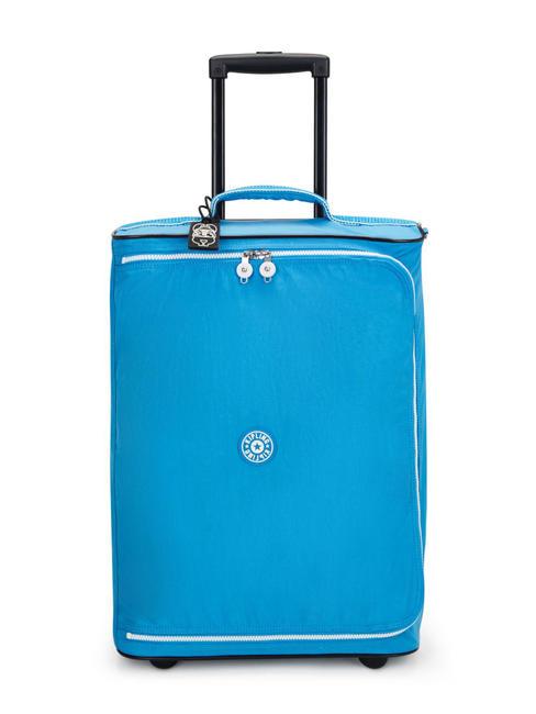 KIPLING TEAGAN C Chariot à bagages à main bleu impatient - Valises cabine
