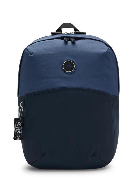 KIPLING AYANO Sac à dos pour ordinateur portable 15,6" bloc bleu fort - Sacs à dos pour l'École & les Loisirs