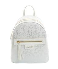 BRACCIALINI FONT Sac &agrave; dos jacquard blanc - Sacs pour Femme - 1