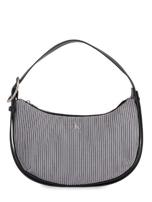 CALVIN KLEIN CRESCENT Medium Sac d'épaule gris - Sacs pour Femme