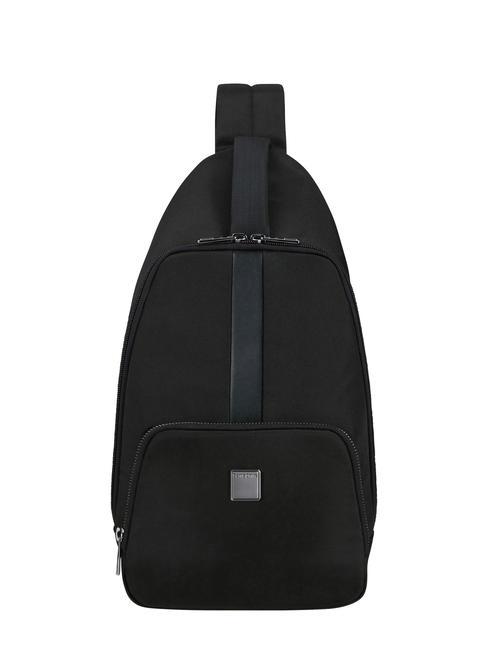 SAMSONITE SACKSQUARE  Sac à dos à une épaule NOIR - Sacs à dos pour ordinateur portable