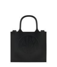 Armani Exchange Milky S Petit Sac En Caoutchouc Avec Bandouliere Noir Achetez A Prix Outlet