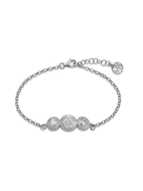 ALVIERO MARTINI PRIMA CLASSE CHAMPS ELYSEES Bracelet avec breloques et zircons acier - Bracelets