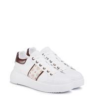 POLLINI HERITAGE NUKE Baskets à plateforme ivoire/marron/blanc - Chaussures Femme - 1