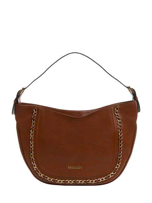 BRACCIALINI NORA Sac sac en cuir marron - Sacs pour Femme