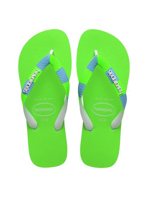 HAVAIANAS TOP VERANO II Tongs bleu lavande - Chaussures Femme