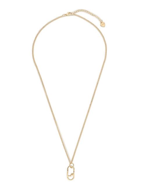 LIUJO LOGO Collier avec charme rose d'or - Colliers