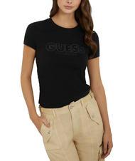 GUESS SANGALLO T-shirt en coton extensible - T-shirt