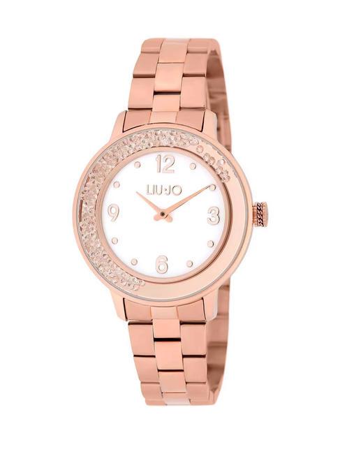 LIUJO DANCING 2.0 Montre uniquement l'heure rose d'or - Montres