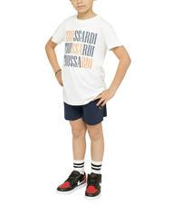 TRUSSARDI ROJI Ensemble t-shirt et bermuda en coton - Survêtements pour enfants
