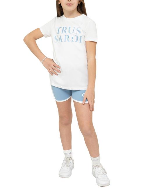 TRUSSARDI LIMEO Ensemble t-shirt et bermuda en coton Pentecôte/azur - Survêtements pour enfants