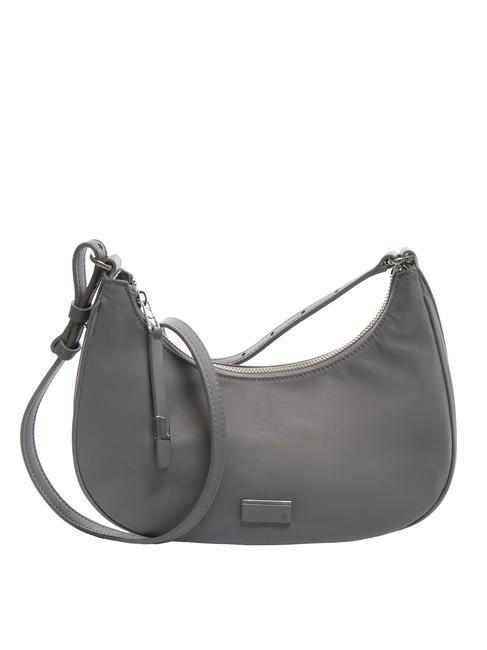 SAMSONITE BE-HER Sac hobo porté épaule gris fer - Sacs pour Femme