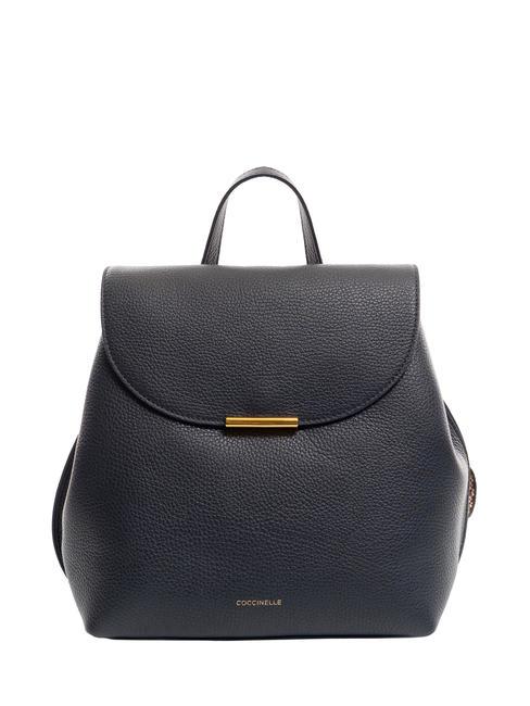 COCCINELLE PRIMROSE Sac à dos en cuir martelé bleu nuit - Sacs pour Femme