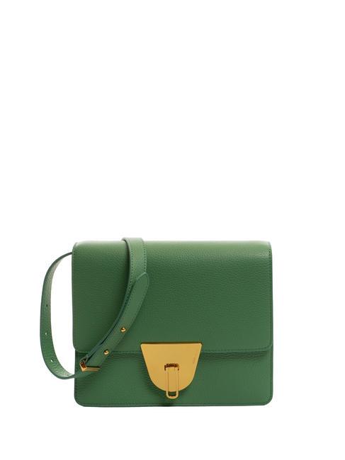 COCCINELLE NICO Petit sac bandoulière en cuir menthe poivrée - Sacs pour Femme