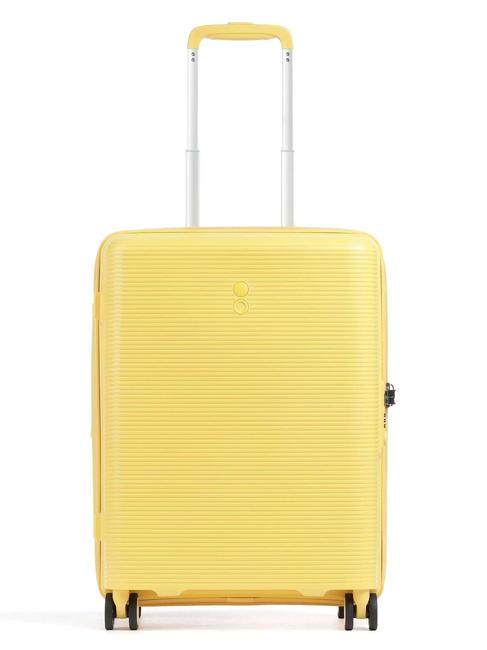 ECHOLAC FORZA Chariot à bagages à main extensible jaune - Valises cabine