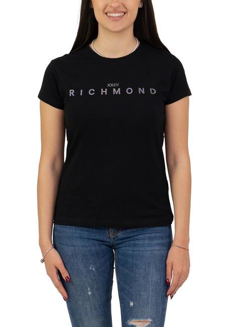 JOHN RICHMOND MARTIS T-shirt en cotton noir/noir - T-shirt