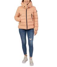 DEKKER NISTON NY Doudoune courte &agrave; capuche Marron Bombay - Doudounes femme - 1