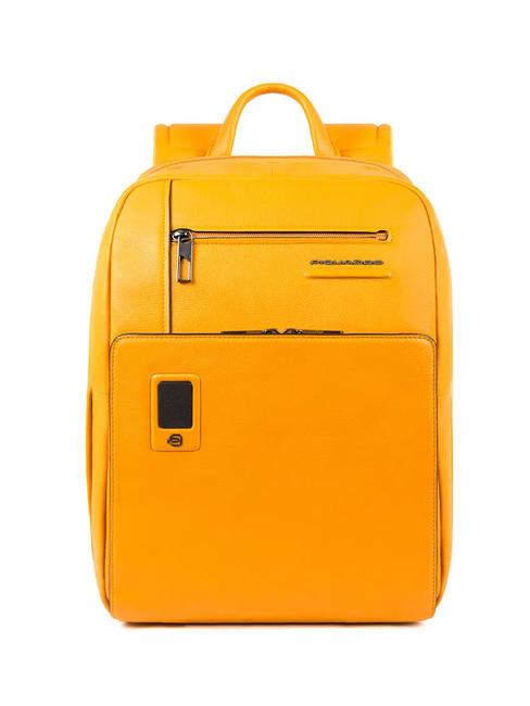 PIQUADRO AKRON Sac à dos pour ordinateur portable 14 "AKRON jaune - Sacs à dos pour ordinateur portable