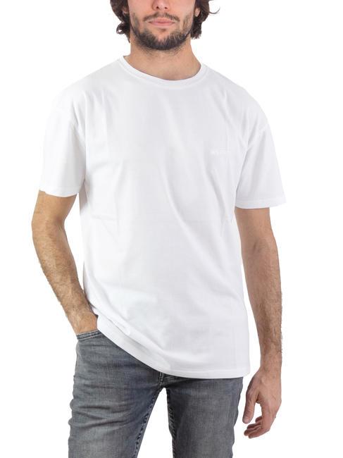 ASPESI BASIC T-shirt en coton avec logo blanc - T-shirt