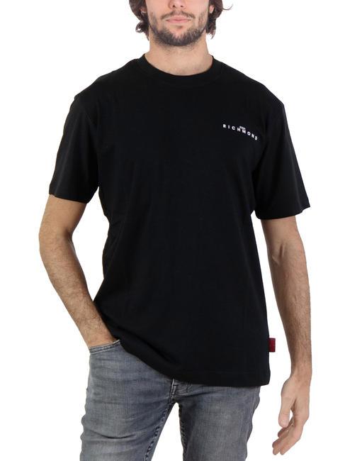 JOHN RICHMOND ACOSTA T-shirt en cotton noir/blanc - T-shirt