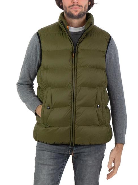 DEKKER PORPOISE NY Gilet rembourré olive foncé - Vestes sans manches pour hommes