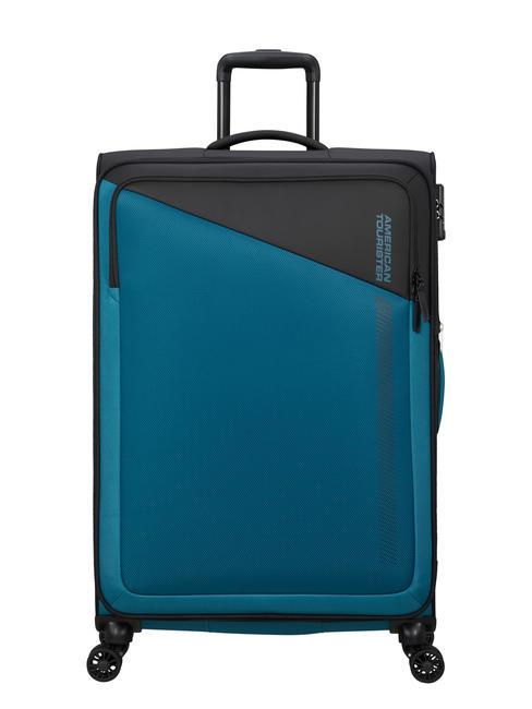 AMERICAN TOURISTER DARING DASH Grand chariot extensible noir bleu - Valises Semi-rigides