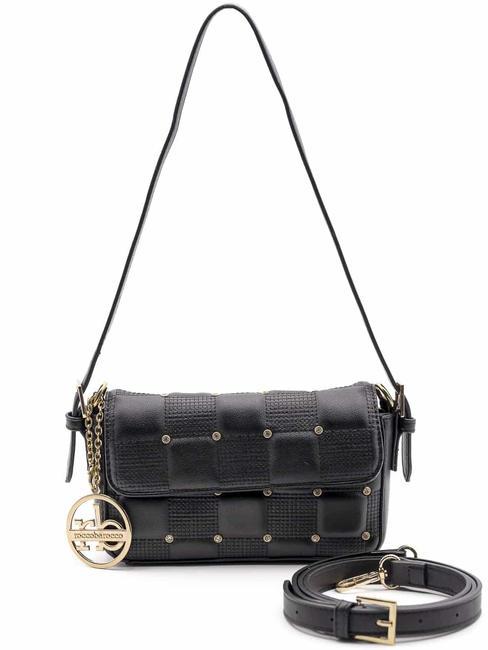 ROCCOBAROCCO DIAMANTE Mini sac à bandoulière, avec bandoulière noir - Sacs pour Femme