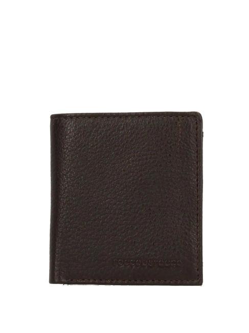 ROCCOBAROCCO CLASSIC Porte-feuille en cuire marron foncé - Portefeuilles Homme