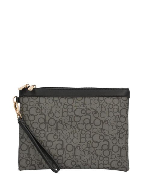 ROCCOBAROCCO GIADA  Embrayage / Nécessaire gris noir - Pochettes & Trousses