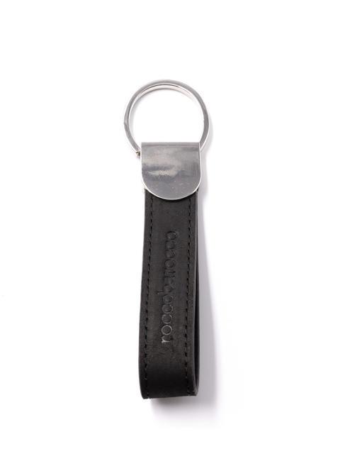 ROCCOBAROCCO RB KeyRing Porte-clés en cuir noir - Porte-clés