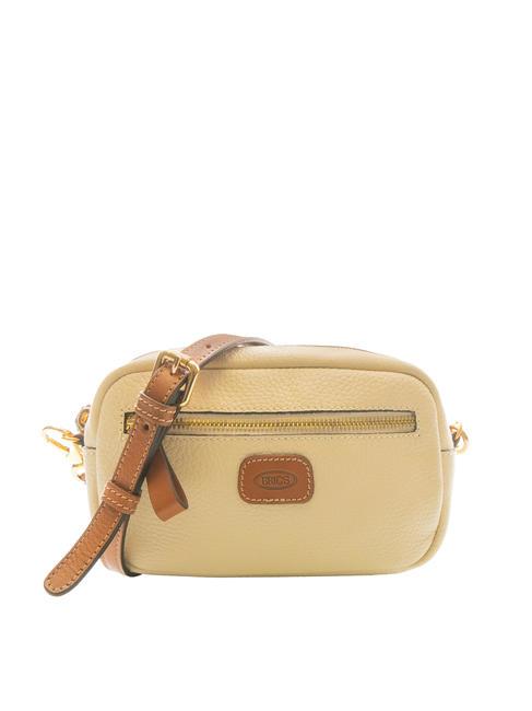 BRIC’S Duomo des BRIC Mini sac en cuir avec bandoulière crème / cuir - Sacs pour Femme