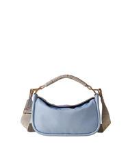 BORBONESE HORSEBACK NYLON Sac &agrave; main avec bandouli&egrave;re topaze/gris clair - Sacs pour Femme - 1