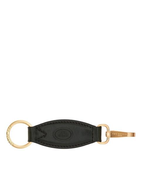 THE BRIDGE DUCCIO  Porte-clés unisexe en cuir black Gold - Porte-clés