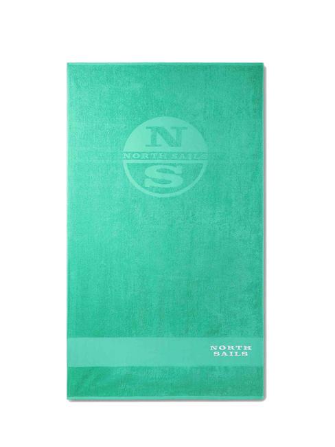 NORTH SAILS MAXI LOGO Serviette de plage en coton jardin vert - Accessoires Voyage