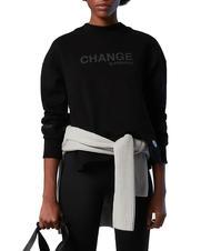 NORTH SAILS CHANGE IS POSSIBLE Sweat-shirt en coton noir - Sweat-shirts pour femmes - 1