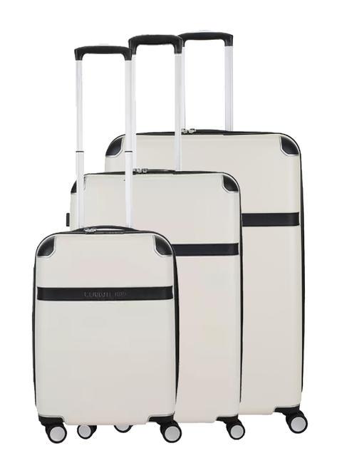 CERRUTI 1881 Ensembles de chariots extensibles : cabine+moyen+grand beige - Ensemble Valises