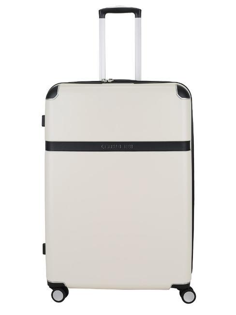 CERRUTI 1881 Grand chariot extensible beige - Valises Rigides
