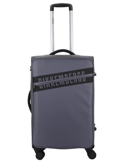 BIKKEMBERGS AUDRIK Chariot de taille moyenne gris - Valises Semi-rigides