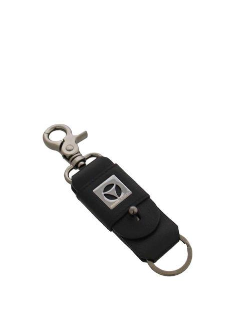 MOMO DESIGN CALF Porte-clés en cuir noir - Porte-clés