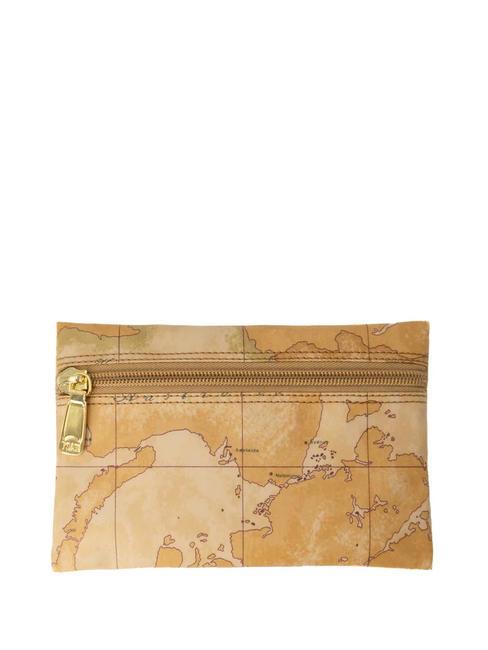 ALVIERO MARTINI PRIMA CLASSE GEO CLASSIC  Trousse cosmétique plate NATUREL - Pochettes & Trousses
