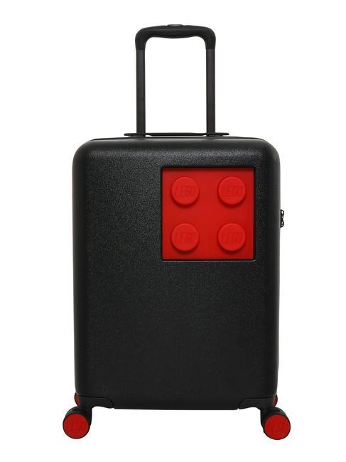 LEGO SIGNATURE Chariot à bagages à main noir rouge - Valises cabine