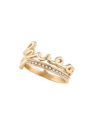 GUESS SAY MY NAME Bague avec zircons - Bagues